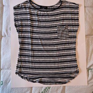 Small - Liala Jayde - Black/White Striped Sweater